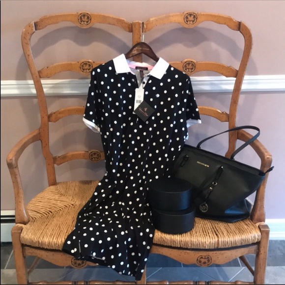 Lauren Ralph Lauren Dresses & Skirts - Lauren Ralph Lauren dress 2x polka dot polo style